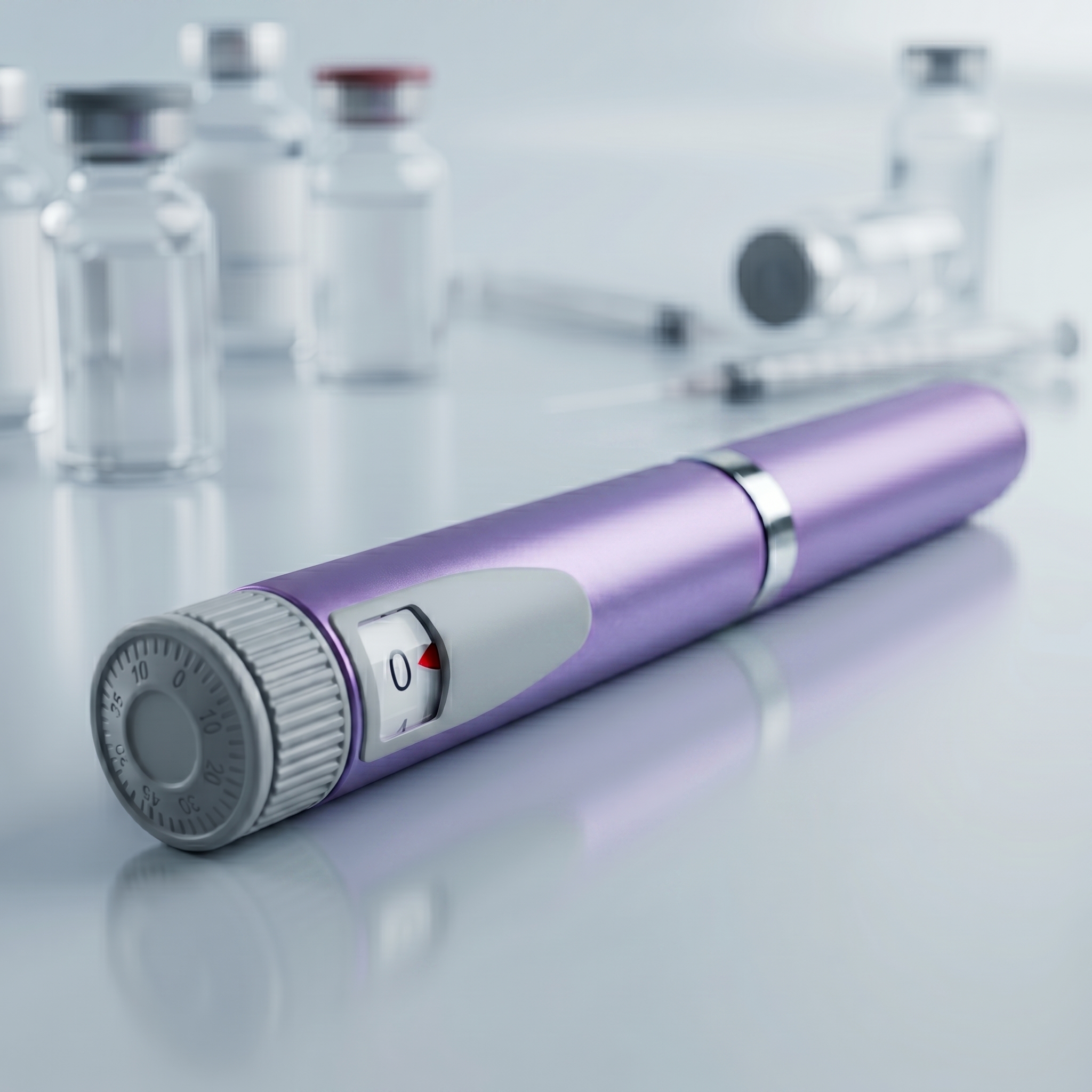 Stylo Injectable Reusable 3 ml Injection Pen | Click Dosing | Lab Peptides France
