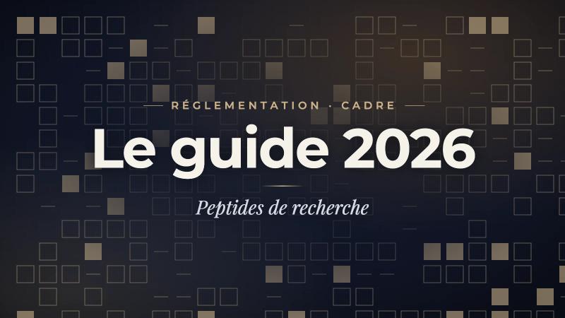 Research peptides in France: the complete 2026 guide