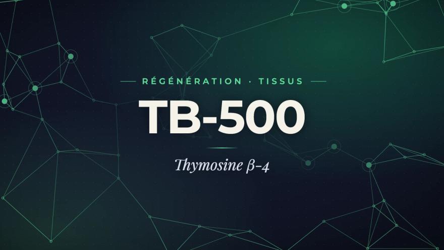 TB-500 and Thymosin β-4: comprehensive guide to tissue regeneration research